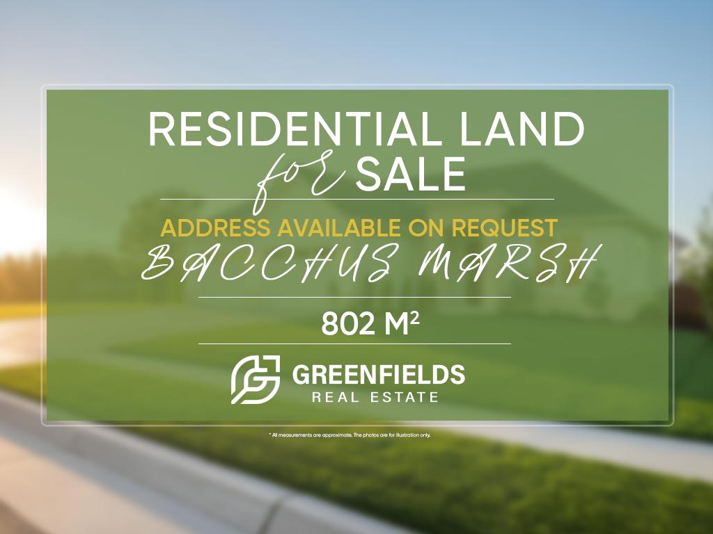 LOT 1814/15 GARRONG ST, BACCHUS MARSH, VIC 3340