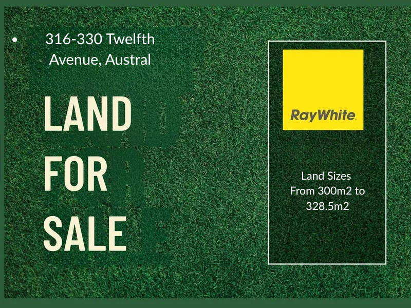 LOT 316/330 TWELFTH AVE, AUSTRAL, NSW 2179