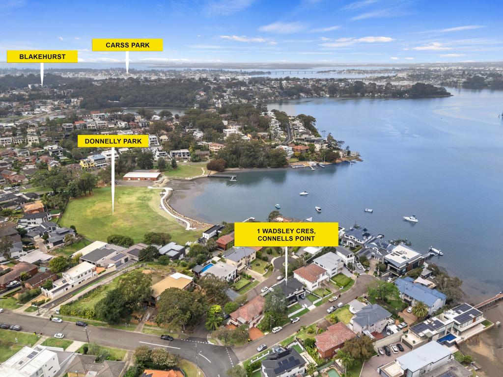 1 Wadsley Cres, Connells Point, NSW 2221