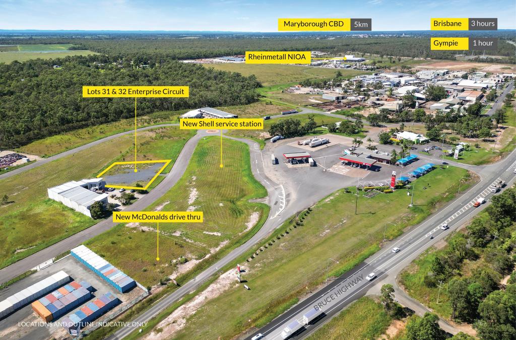 Lots 31 & 32 Enterprise Cct, Maryborough West, QLD 4650