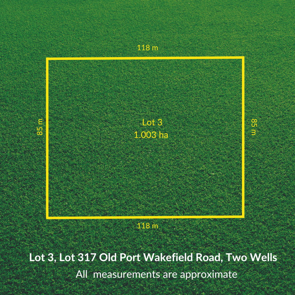 Lot 3/Lot 317 Old Port Wakefield Rd, Two Wells, SA 5501
