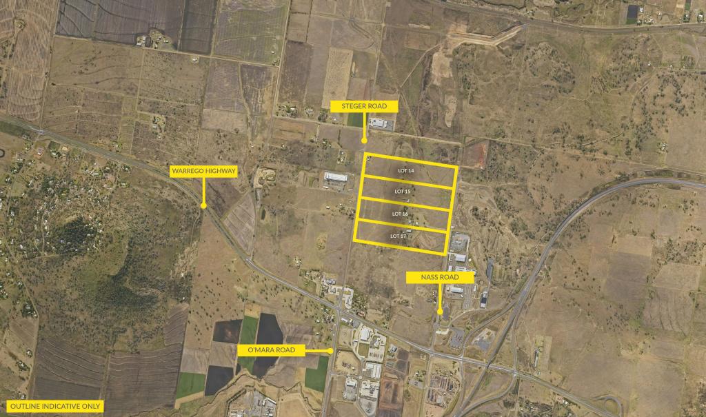 Lots 14-17,/101 Nass Rd, Charlton, QLD 4350