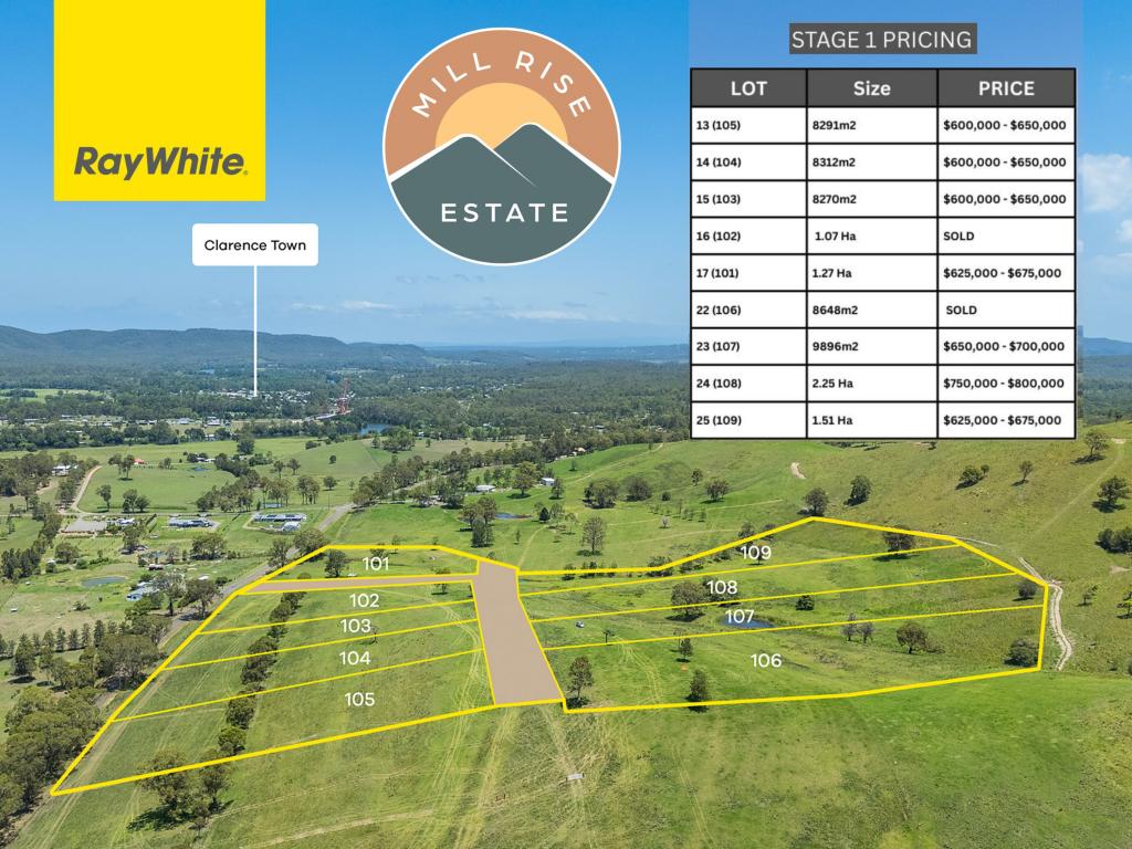 Land Release - Glen William Rd, Clarence Town, NSW 2321
