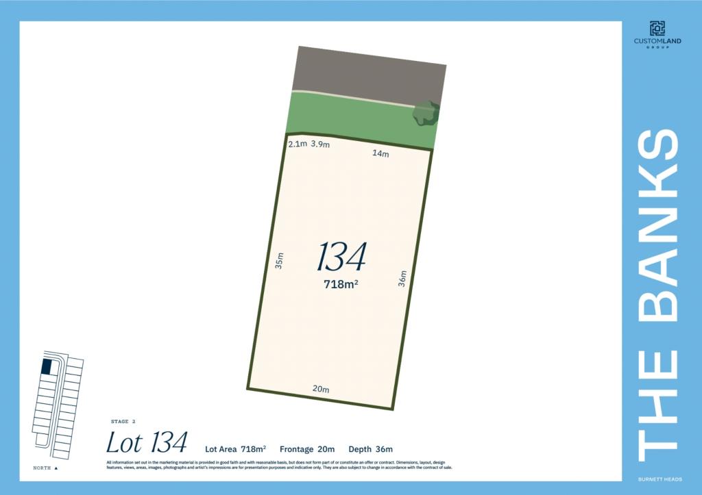 LOT 134 THE BANKS, BURNETT HEADS, QLD 4670