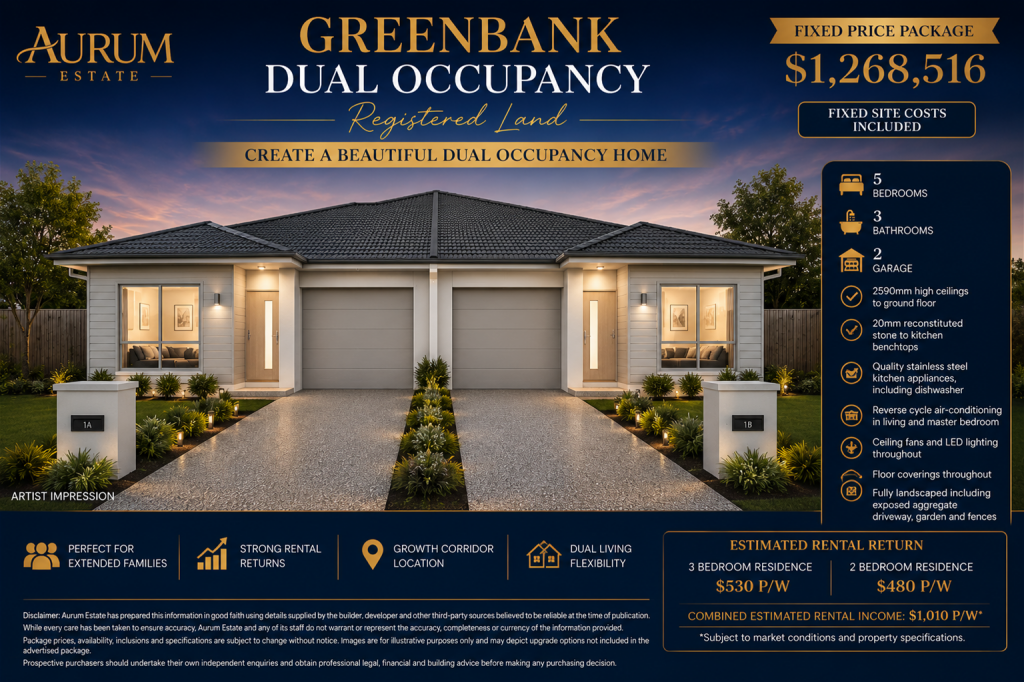 Contact Agent For Address, Greenbank, QLD 4124