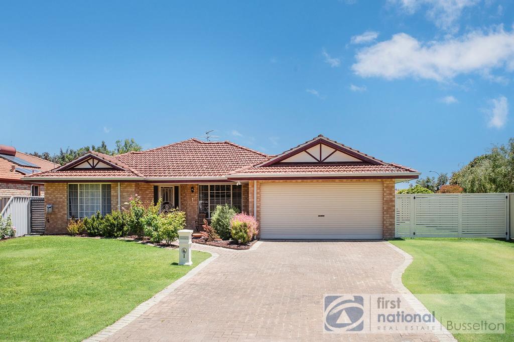 1 Aloe Ct, West Busselton, WA 6280