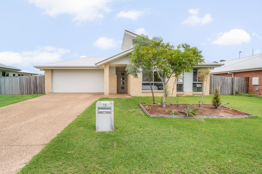 13 SUNDEW ST, NEW AUCKLAND, QLD 4680