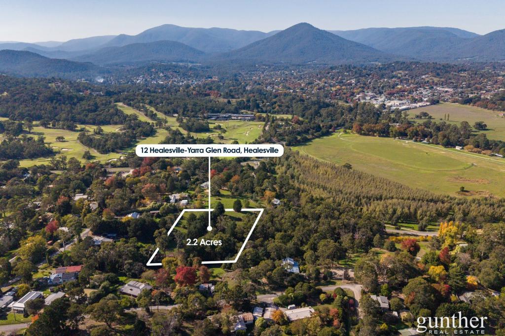 12 HEALESVILLE-YARRA GLEN RD, HEALESVILLE, VIC 3777