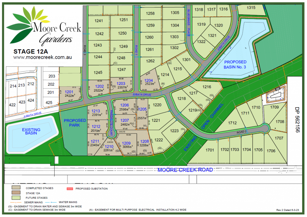 LOT 1209 MOORE CREEK RD, MOORE CREEK, NSW 2340