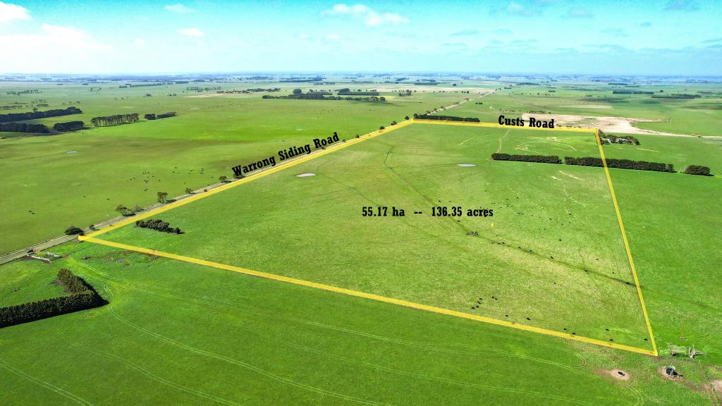 Lot 2 Warrong Siding Road & Custs Rd, Warrong, VIC 3283