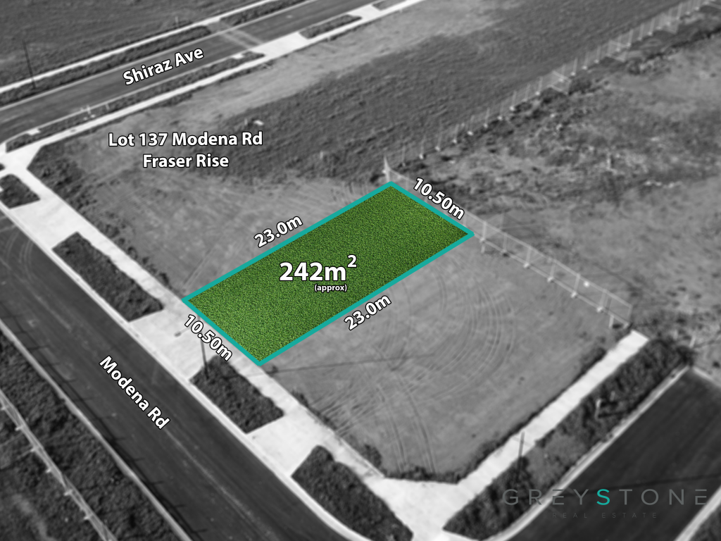 Lot 137 Modena Rd, Fraser Rise, VIC 3336