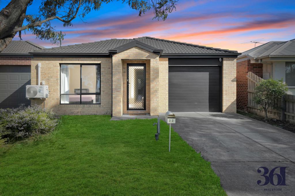 22 BRONSON CCT, HOPPERS CROSSING, VIC 3029