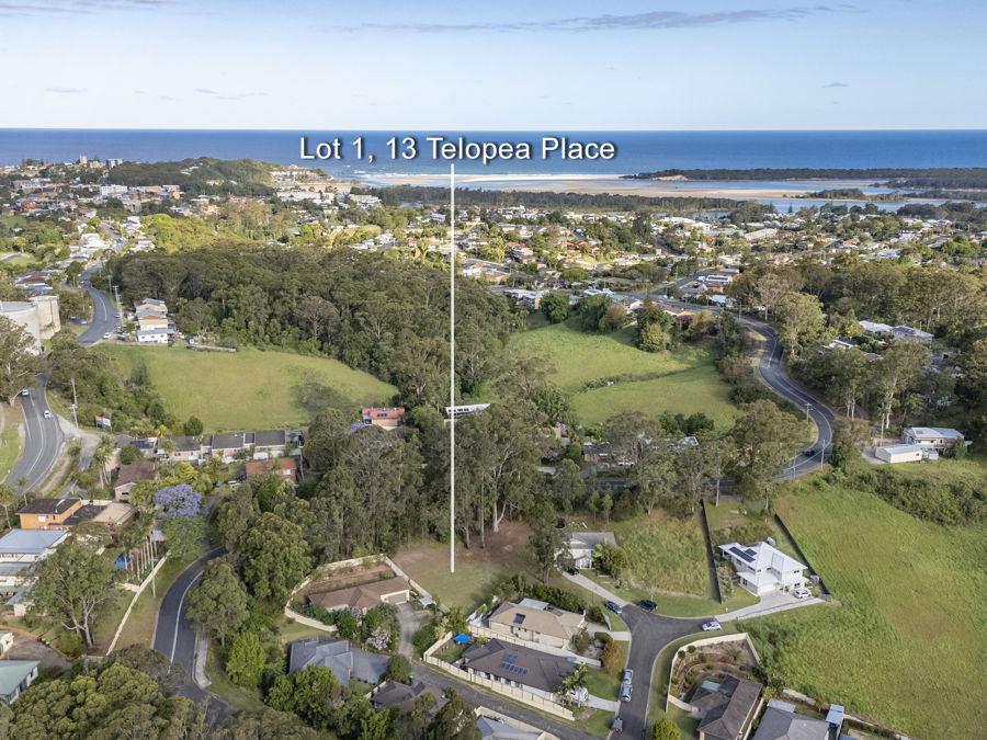 LOT 1, 13 TELOPEA PL, NAMBUCCA HEADS, NSW 2448
