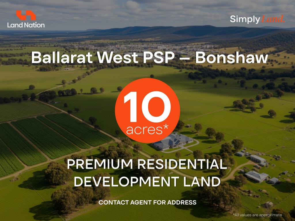 10 ACRES IN BALLARAT WEST PSP, BONSHAW, VIC 3352
