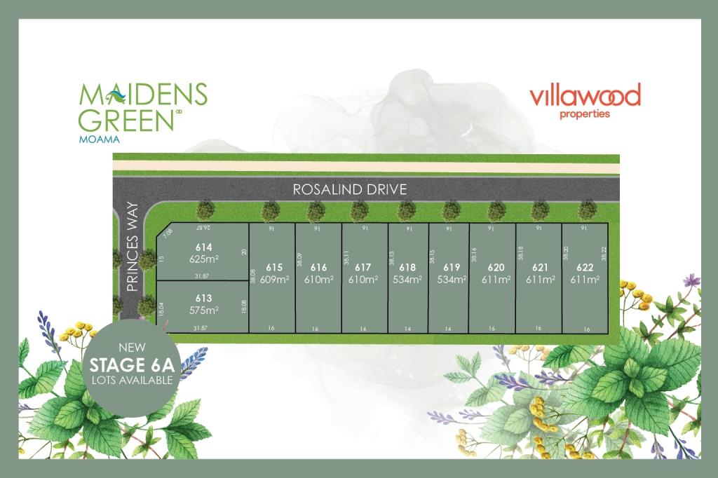 Lot 613-622/00 Maidens Green, Rosalind Dr, Moama, NSW 2731