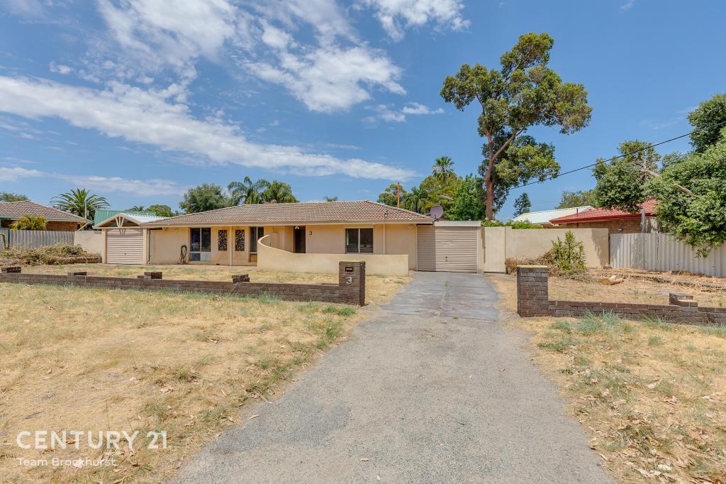3 HOMESTEAD RD, GOSNELLS, WA 6110