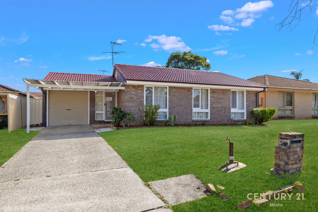 13 LONGHURST RD, MINTO, NSW 2566