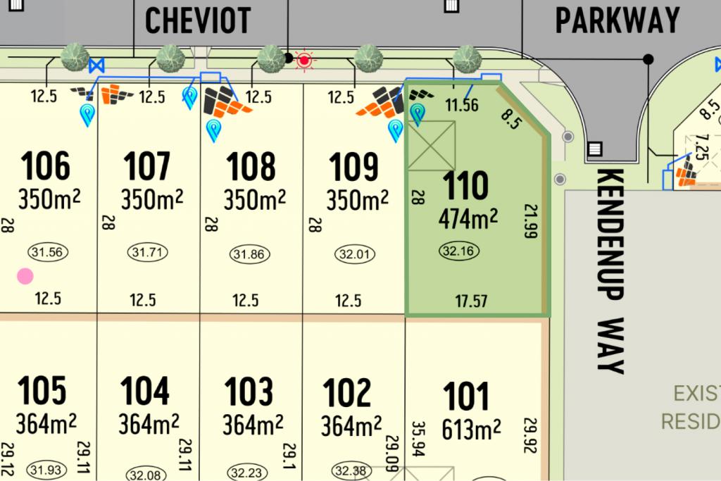 LOT 110 CHEVIOT PKWY, HAYNES, WA 6112