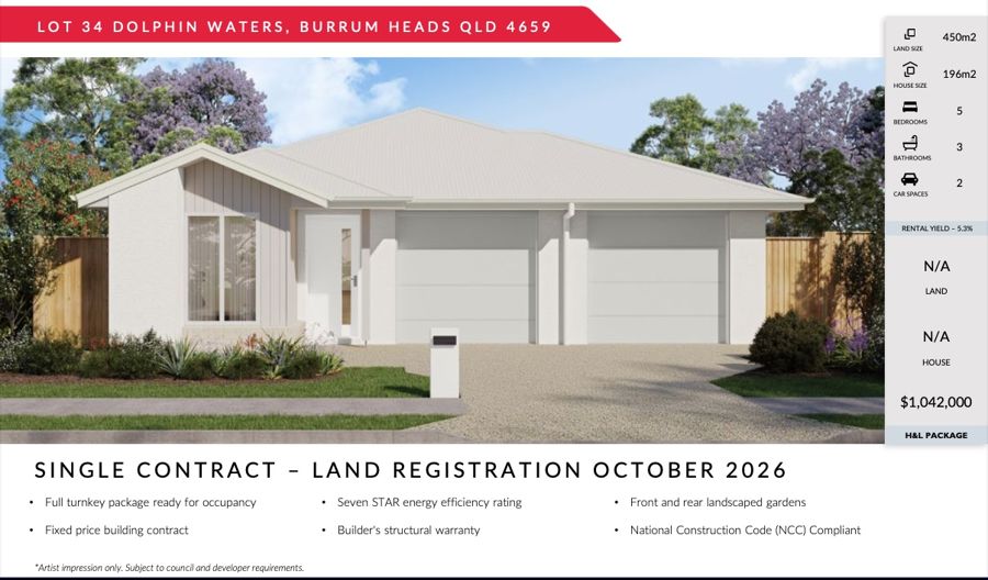 Contact Agent For Address, Burrum Heads, QLD 4659