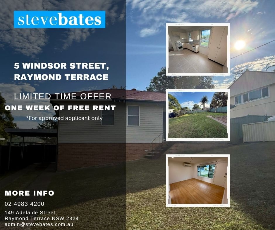 5 Windsor St, Raymond Terrace, NSW 2324