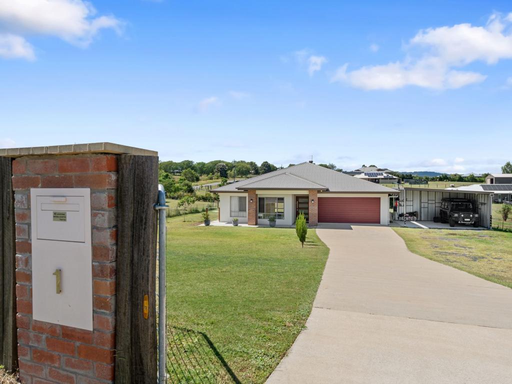 1 Ridgevale Dr, Regency Downs, QLD 4341