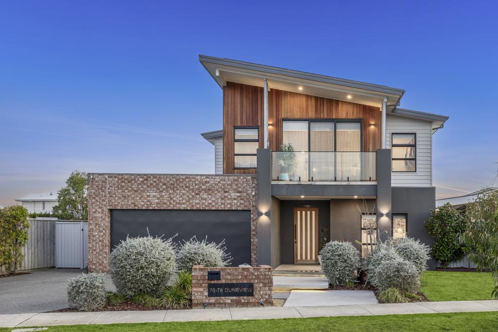 76-78 DUNEVIEW DR, OCEAN GROVE, VIC 3226