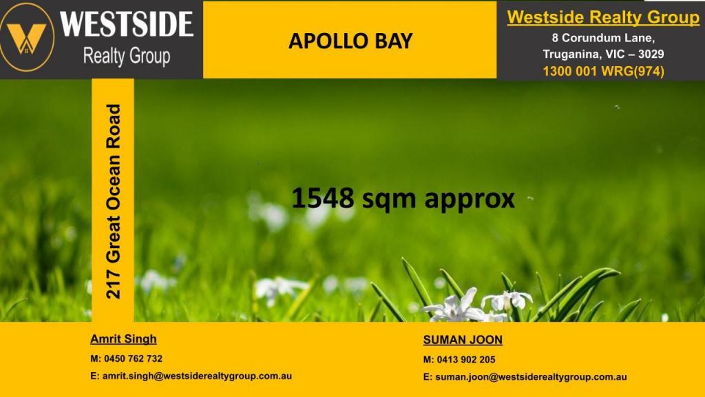 217 GREAT OCEAN RD, APOLLO BAY, VIC 3233