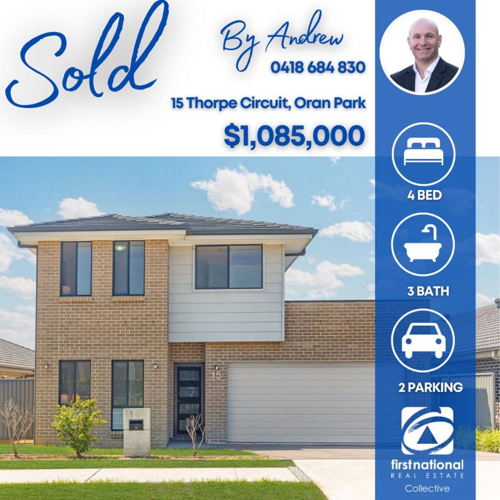 15 Thorpe Cct, Oran Park, NSW 2570