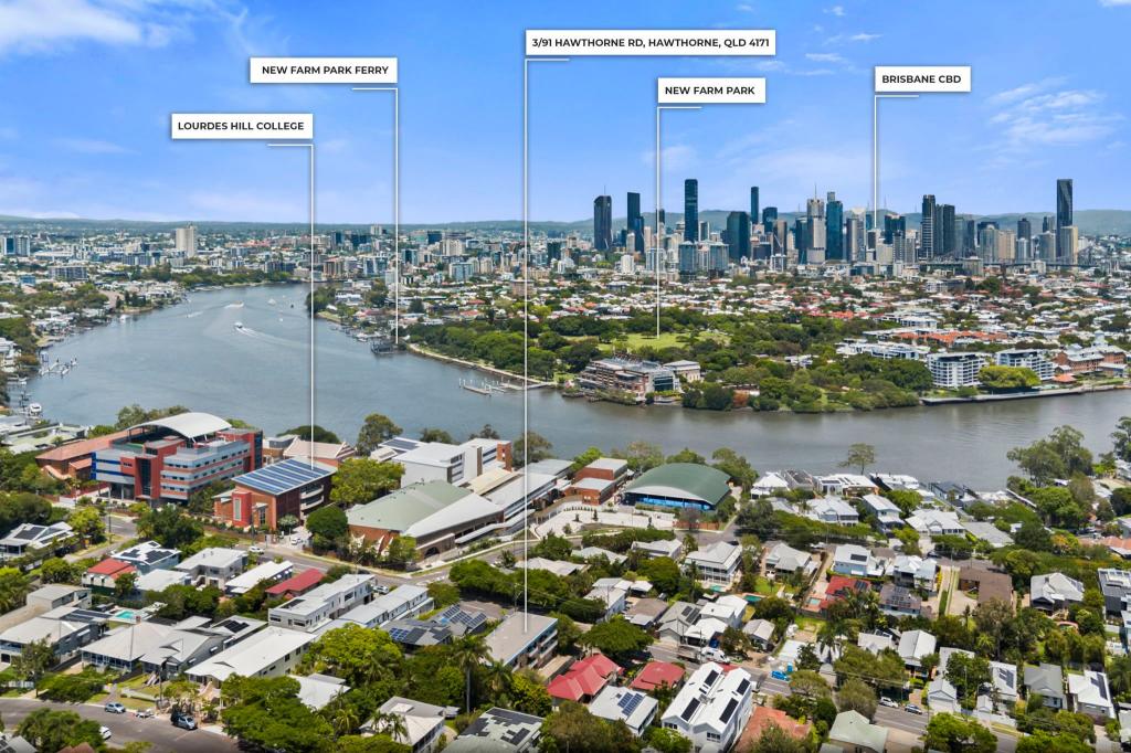 3/91 Hawthorne Rd, Hawthorne, QLD 4171