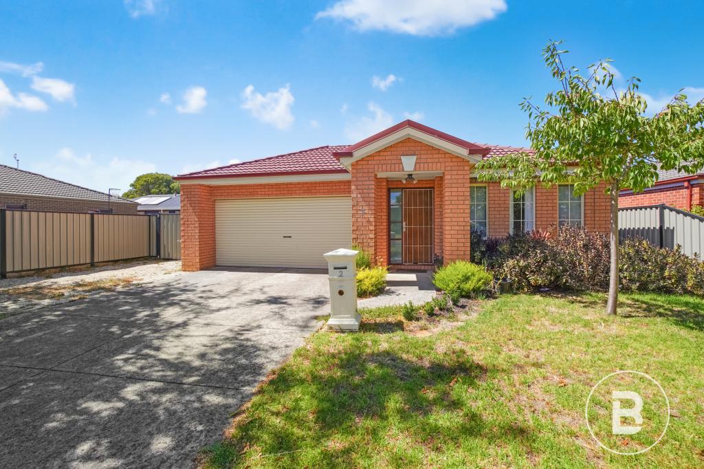 2 HANWOOD CL, DELACOMBE, VIC 3356