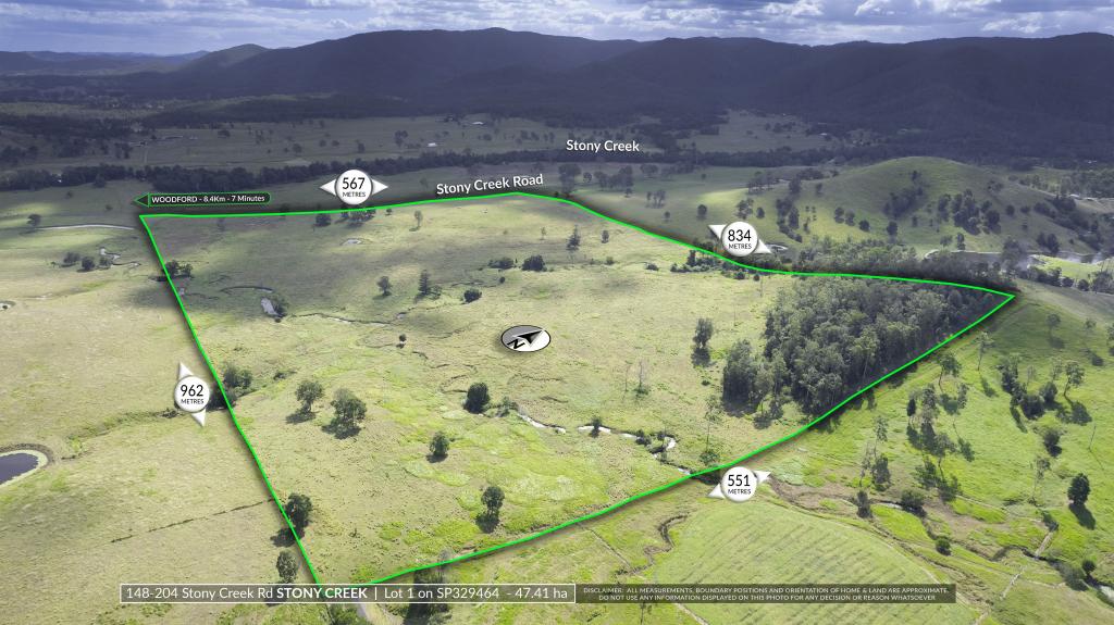 148-204 Stony Creek Rd, Stony Creek, QLD 4514