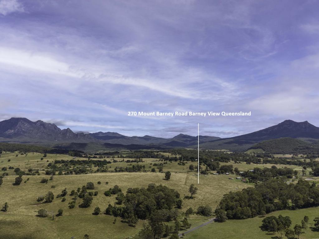 270 Mount Barney Rd, Barney View, QLD 4287