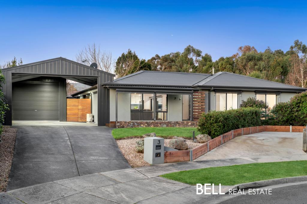 3 EXTON CT, FERNTREE GULLY, VIC 3156