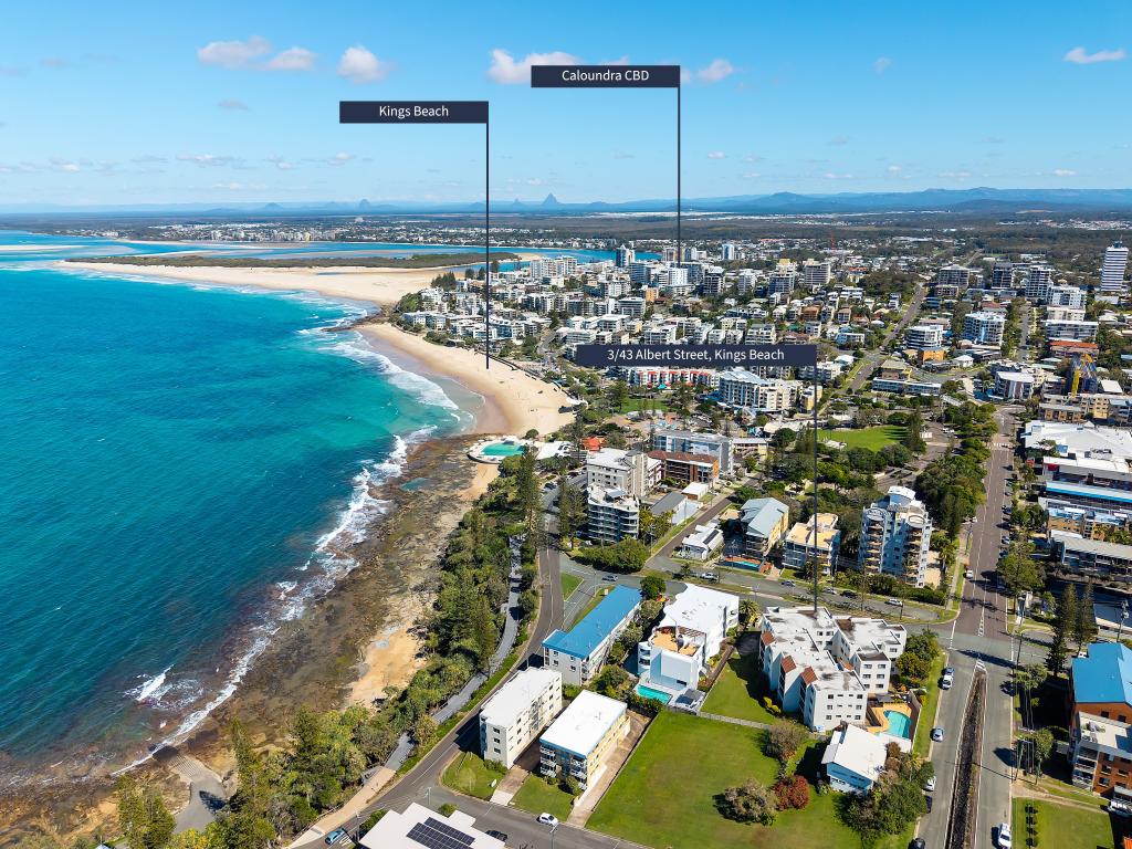 3/43 ALBERT ST, KINGS BEACH, QLD 4551