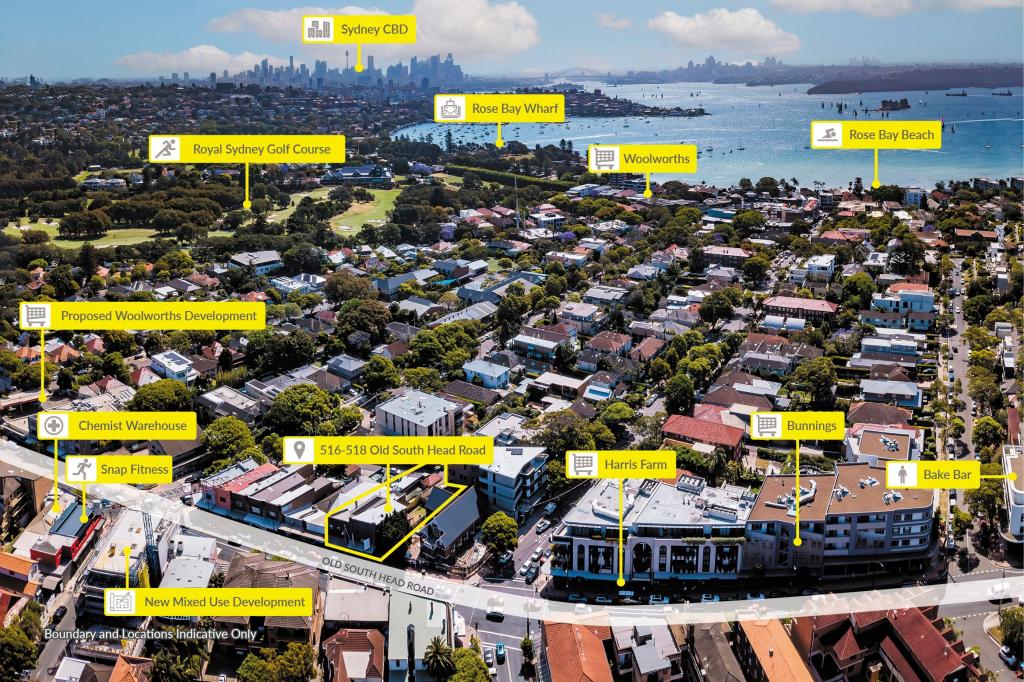 516 - 518 OLD SOUTH HEAD RD, ROSE BAY, NSW 2029