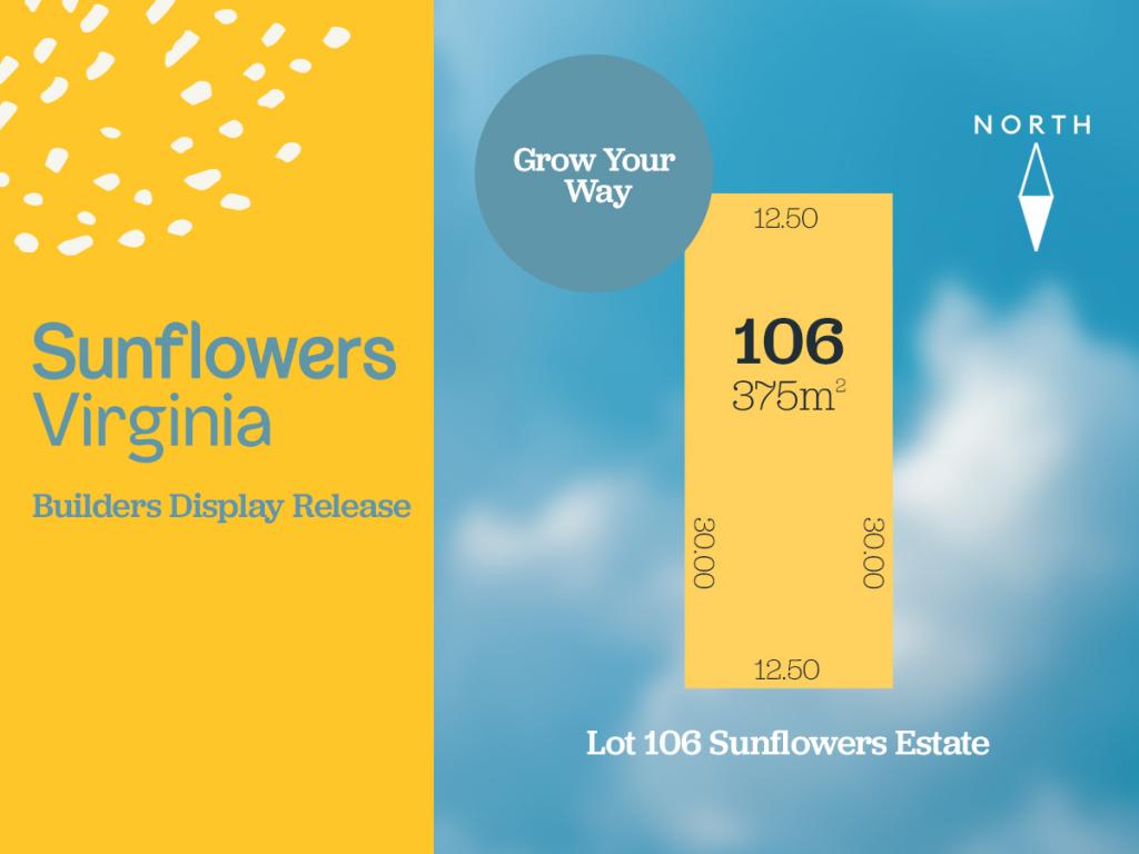 LOT 106 SUNFLOWERS ESTATE, VIRGINIA, SA 5120