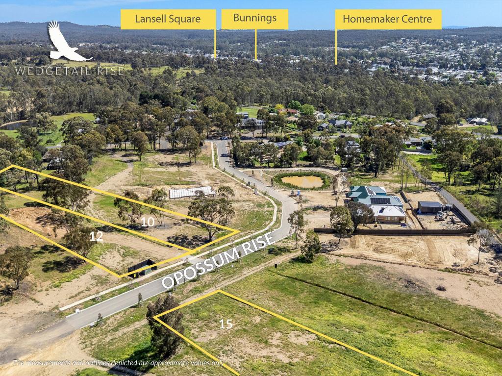 10, 12, 15 Opossum Rise, Kangaroo Flat, VIC 3555