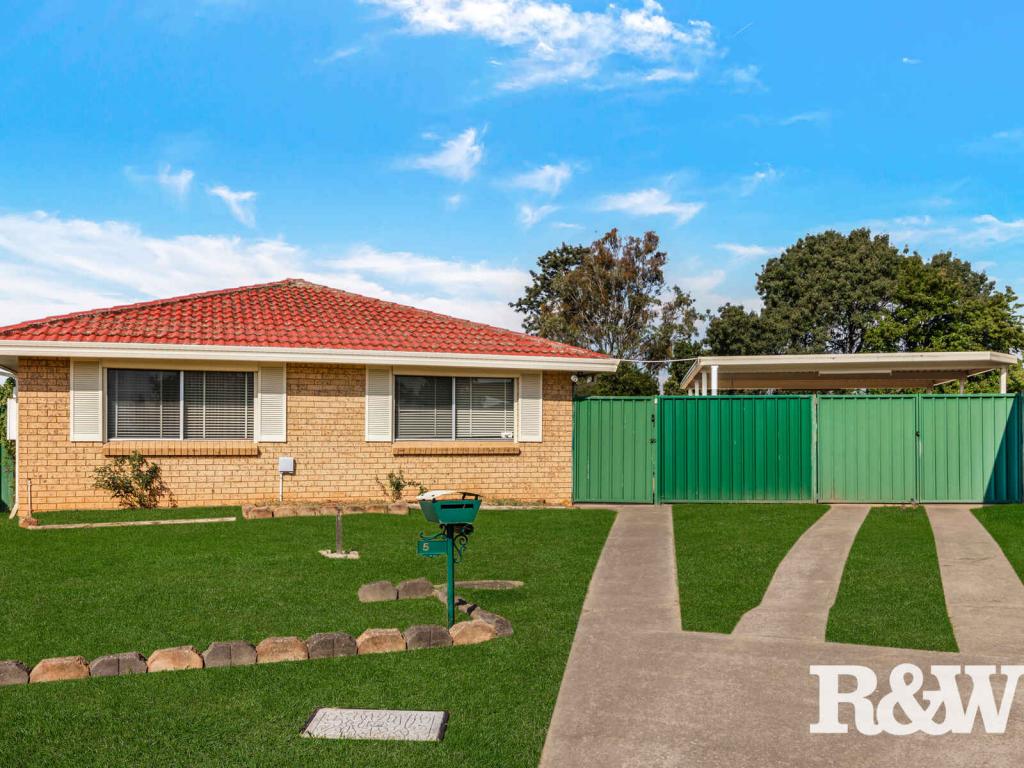 5 Abbey Row, Werrington Downs, NSW 2747