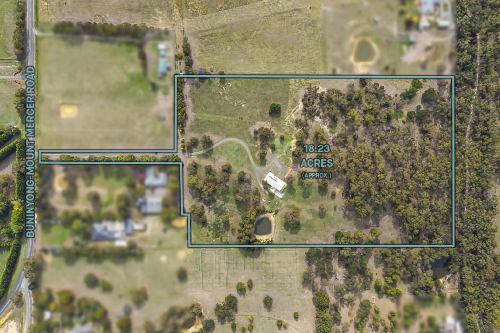 187 BUNINYONG MOUNT MERCER RD, BUNINYONG, VIC 3357