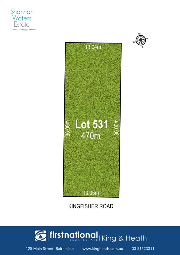 Lot 531 Kingfisher Rd, Bairnsdale, VIC 3875