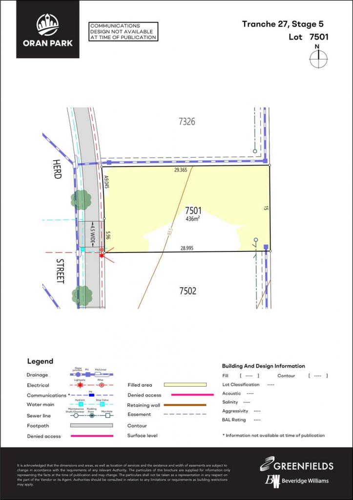 Lot 7501 Tranche  27-5 Accs, Oran Park, NSW 2570