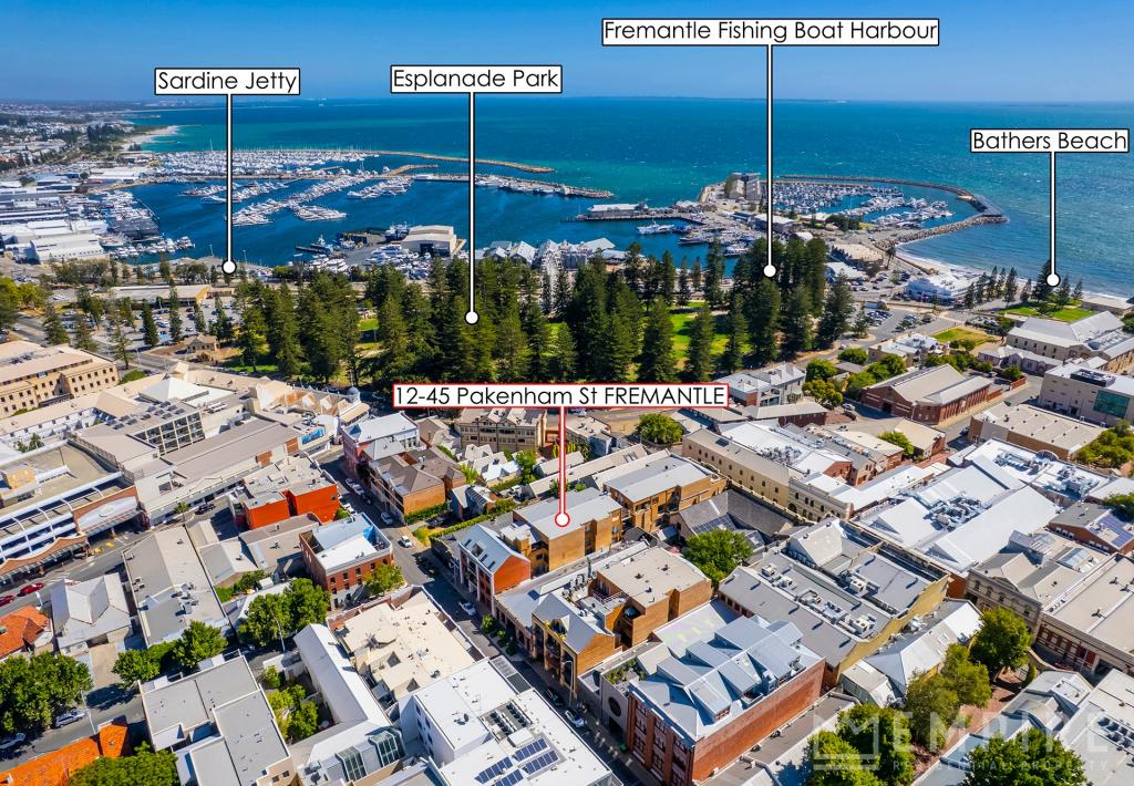 12/45 PAKENHAM ST, FREMANTLE, WA 6160