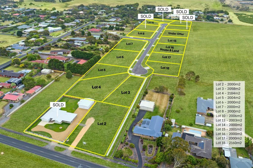 Lot 2-18 Hampton Ct, Portland, VIC 3305