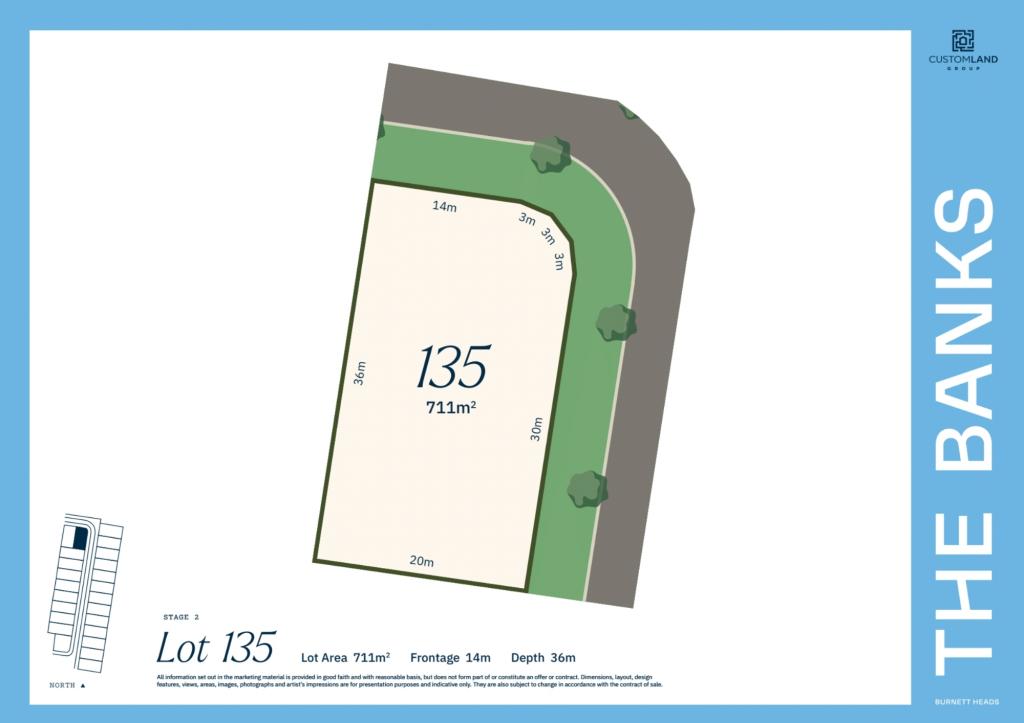 Lot 135 The Banks, Burnett Heads, QLD 4670