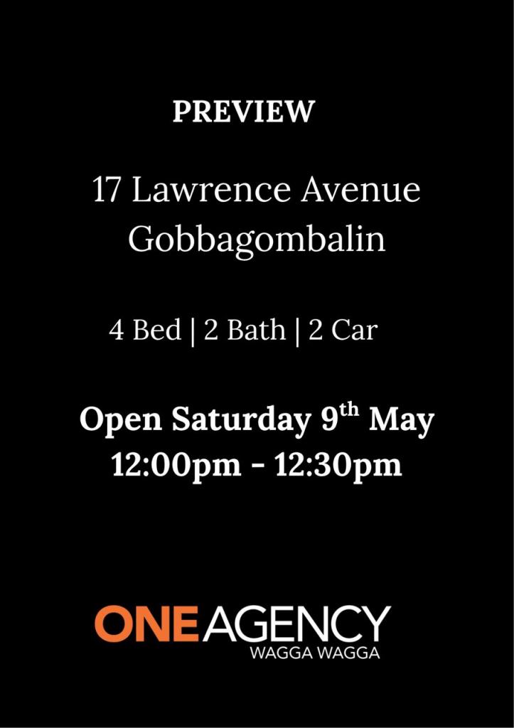 17 Lawrence Ave, Gobbagombalin, NSW 2650