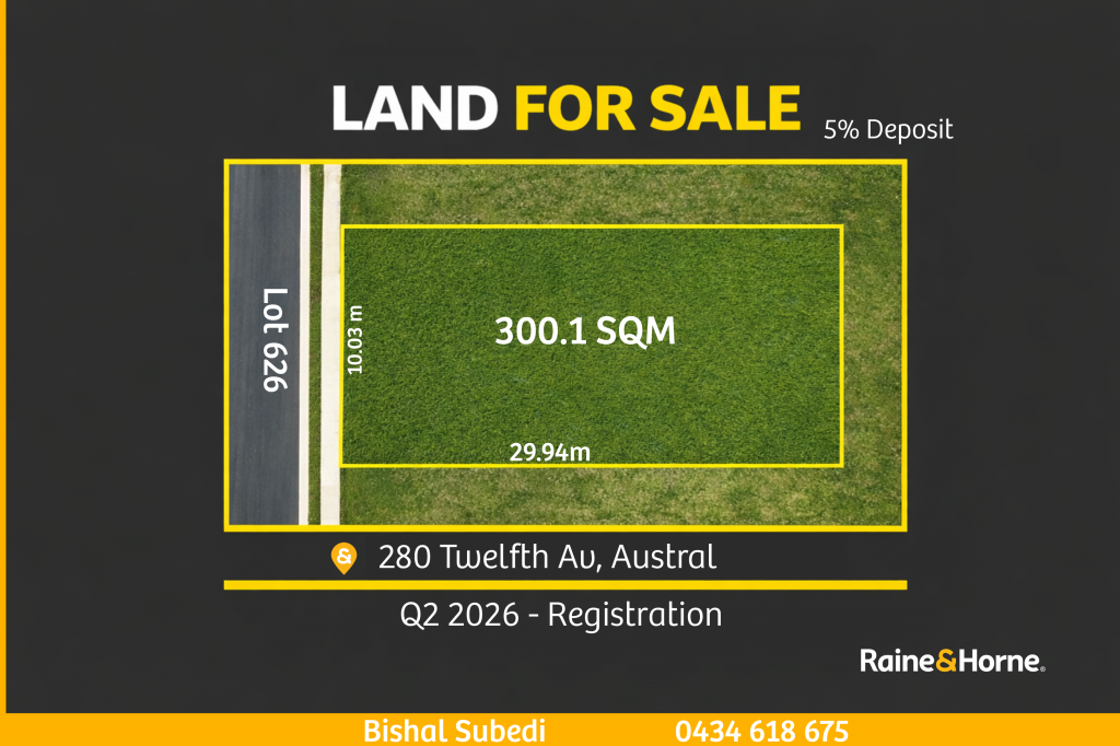 Lot 626/280 Twelfth Ave, Austral, NSW 2179