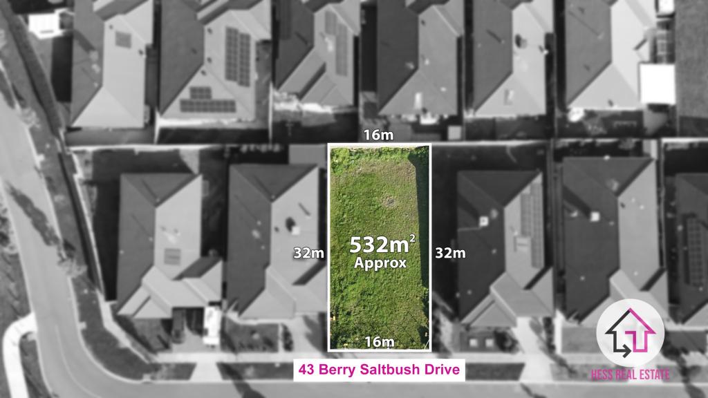 43 BERRY SALTBUSH DR, WALLAN, VIC 3756