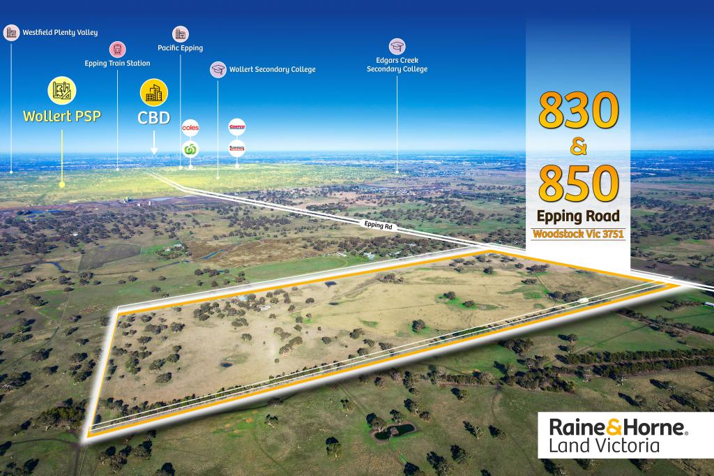 830 & 850 Epping Rd, Woodstock, VIC 3751
