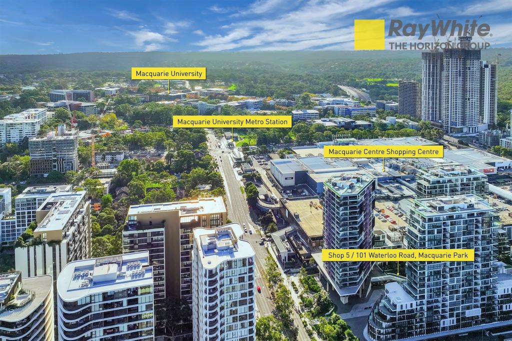 RETAIL 5/101 WATERLOO RD, MACQUARIE PARK, NSW 2113