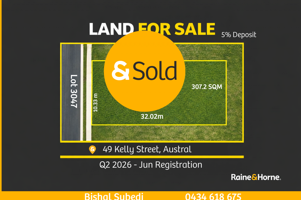 Lot 3047/49 Kelly St, Austral, NSW 2179